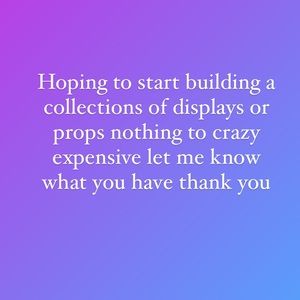 ISO ! Looking ! Not selling